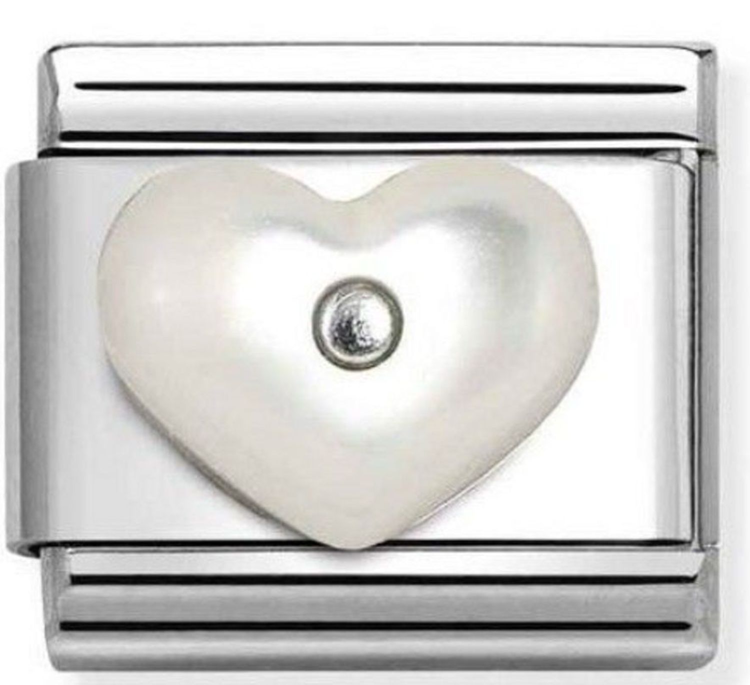 Charms Nomination Link srebro 925 zawieszka Serce z masy perłowej 330509 17.jpg